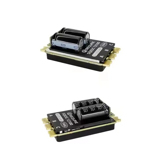 SEQURE 12100/12200 Brushless Speed Controller Onboard RGB LED Color Light Settings 5-12S ESC Suitable for RC Car Boat
